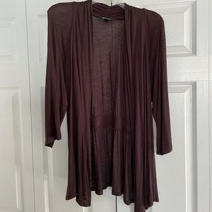 Sheer Brown Sweater